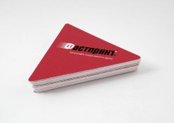 Візитки нестандартної форми, приклад 7