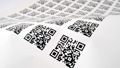 Печать наклеек с QR кодом
