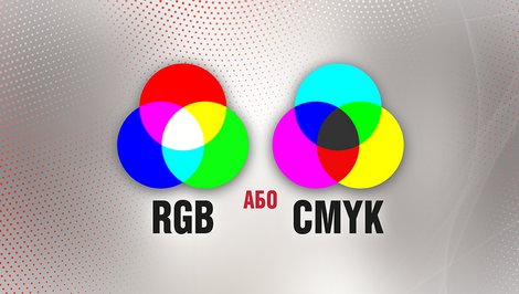 Кольорові моделі RGB та CMYK