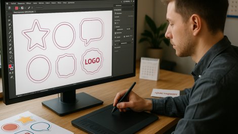 Как сделать контур для наклейки (стикера)