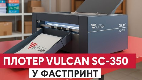 Новый режущий плоттер VULCAN SC-350