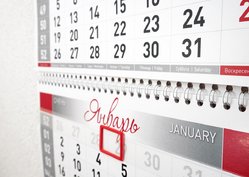 Календарь квартальный, пример 4