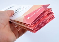 Папка-рахівниця 100х210 мм, приклад 7