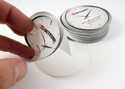 Наклейка круглая, пример 5