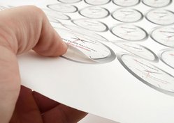 Наклейка круглая, пример 8