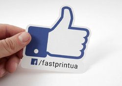 Фигурные наклейки, пример 1