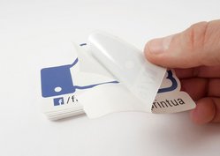 Фигурные наклейки, пример 8