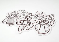 Фигурные наклейки, пример 3