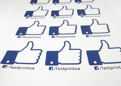 Фигурные наклейки, пример 6