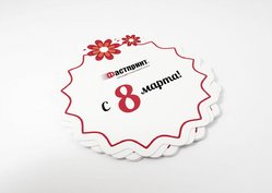 Открытки нестандартной формы, пример 2