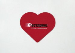 Магнит в форме сердца, пример 1