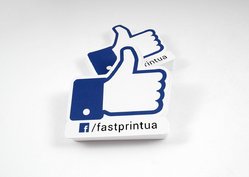 Визитки нестандартной формы, пример 7