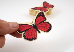 Визитки нестандартной формы, пример 8