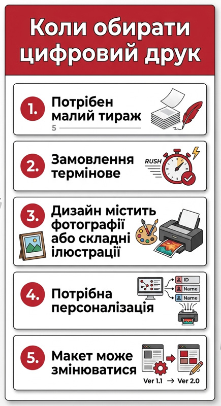 Цифровая печать или