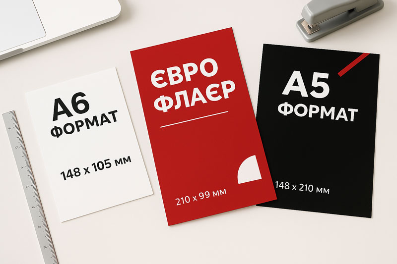 Вибір розміру флаєра