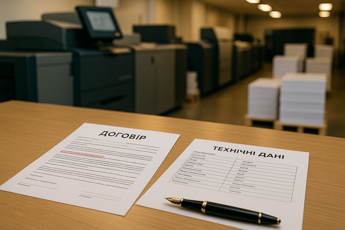 Типовий договір на виготовлення продукції у Фастпринт